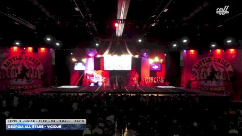 Georgia All Stars - Vicious [2025 L3 Junior - Flex - D2 - Small Day 2] 2025 ASC Battle Under the Big Top Grand Nationals
