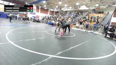 215 lbs Cons. Round 4 - Michael Mendez, Azusa vs Andrew Chavez, Eisenhower