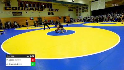 141 lbs Consi Of 16 #2 - Michael Lopez Jr., Ponderosa (CO) vs Joseph Knackstedt, Oak Park River Forest (IL)