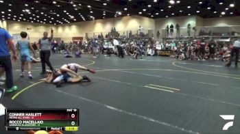 105 lbs Semis & 1st Wrestleback (8 Team) - Rocco Macellaio, American Gladiators vs Conner Haslett, Metro All Stars
