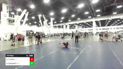 54 lbs 3rd Place - Ava Trujillo, Top Rank vs Alaina Saavedra, Top Rank