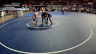 D 1 190 lbs Cons. Round 3 - Jacob Coston, Benton vs Ja`Michael Treadwell, Covington