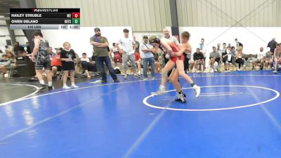 105 lbs Rr Rnd 6 - Hailey Struble, M2 Training Center - K8 vs Owen Delano, Outsiders Wrestling Club - K8