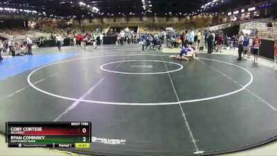 120 lbs Cons. Round 4 - Coby Cortese, Hillcrest vs Ryan Cominsky, Southwest Miami