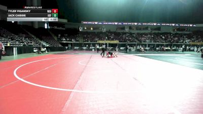 174 lbs Consi Of 32 #1 - Tyler Vigansky, Washington State vs Jack Caissie, UCF