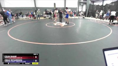 165 lbs 3rd Place Match - Colin Shamp, FordDynastyWrestlingClub vs Mekhi Richardson, Thurston County Wrestling Club