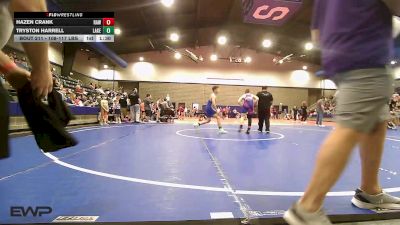 108-117 lbs Rr Rnd 2 - Hazen Crank, Raw Wrestling Club vs Tryston Harrell, Lakeside Hot Springs AR