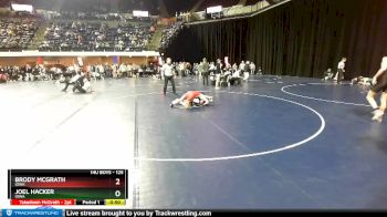 125 lbs Cons. Round 2 - Brody McGrath, Iowa vs Joel Hacker, Iowa