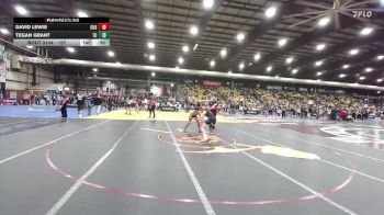 157 lbs Cons. Round 1 - David Lewis, Custer vs Tegan Grant, Team Champs