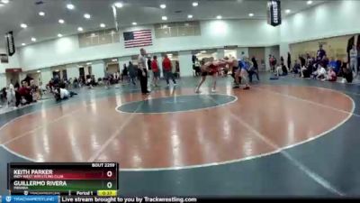 132 lbs 5th Place Match - Guillermo Rivera, Indiana vs Keith Parker, Indy West Wrestling Club