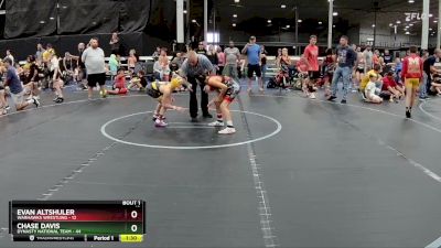 84 lbs Semis (4 Team) - Evan Altshuler, Warhawks Wrestling vs Chase Davis, Dynasty National Team