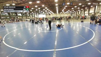 84 lbs Round 4 (1:30pm Friday) - Dylan Verceles, Rebellion vs Nolan Berasi, Minion Black