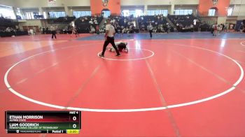 157 lbs Cons. Round 2 - Ethan Morrison, Alfred State vs Liam Goodrich, Pennsylvania College Of Technology