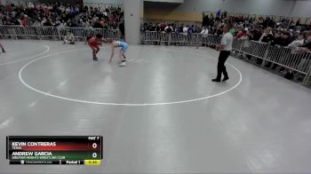 113 lbs 7th Place Match - Andrew Garcia, Greater Heights Wrestling Club vs Kevin Contreras, Texas