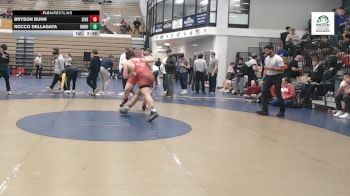 285 lbs 5th Place - Bryson Buhk, Southern Illinois vs Rocco Dellagata, Unrostered- Spartan Combat RTC