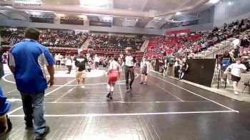 90-105 lbs Quarterfinal - Gage Bledsoe, Woodland Wrestling Club vs Jack Bovos, Salina Wrestling Club