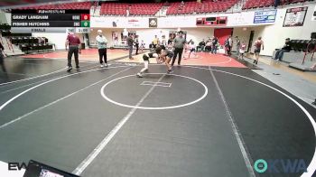 106-112 lbs Final - Grady Langham, Honey Badgers Wrestling Club vs Fisher Hutchins, Salina Wrestling Club