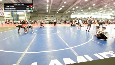 152 lbs Rr Rnd 2 - Tyler Lavin, Indiana Outlaws White vs Vincent Bush, CentralMD Blue