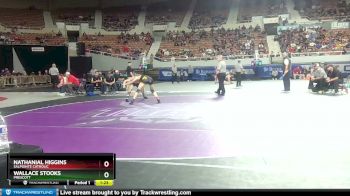 D3-144 lbs Semifinal - Wallace Stooks, Prescott vs Nathanial Higgins, Salpointe Catholic