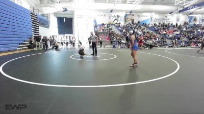 105 lbs Champ. Round 1 - Elizabeth Ramirez, Dodge City vs Jalynn Lausten, Blue Valley