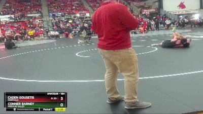 184 lbs Champ. Round 1 - Caden Gousetis, Maryville vs Conner Barney, Missouri Valley