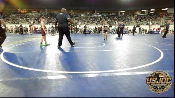 80 lbs Quarterfinal - Maddox Golden, Team Nomad vs Riot Smith, Cleveland Take Down Club