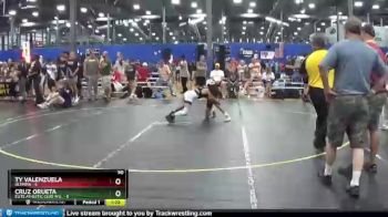 90 lbs Round 1 (6 Team) - Cruz Orueta, Elite Athletic Club W.E. vs Ty Valenzuela, Olympia