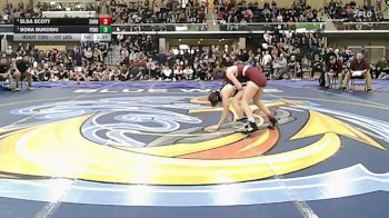 107 lbs Final - Elsa Scott, Sharon vs Sora Bukoski, Penobscot County Wrestling