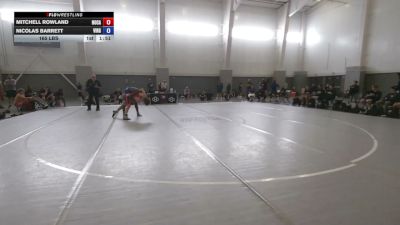 165 lbs Mitchell Rowland, North Carolina vs Nicolas Barrett, Virginia