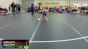 60 lbs Round 5 (8 Team) - Landon Walker, Glasgow WA vs Bradley Crowe, Soddy Daisy WA