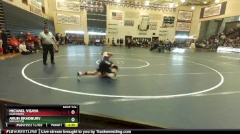 126 lbs Cons. Round 2 - Michael Visaya, Ellensburg vs Arun Bradbury, Burlington
