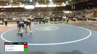 182 lbs Cons. Round 3 - Dawson Conklin, Emmett vs William Jackson, Gonzaga Prep