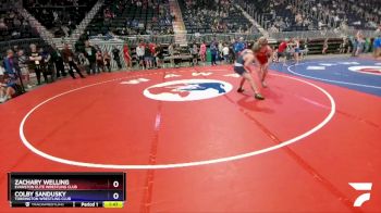 157 lbs 1st Place Match - Zachary Welling, Evanston Elite Wrestling Club vs Colby Sandusky, Torrington Wrestling Club