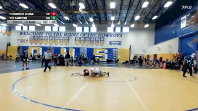 190 Blue 1st Place Match - Eli Sanford, Camden vs Theodore Brase, Fletcher Senior