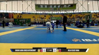 Julia Felice Viana vs Sarah Laura Souza Bitencourt 2026 Brasileiro Jiu-Jitsu IBJJF