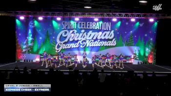 Express Cheer - Extreme [2025 L2 Junior - Small] 2025 Spirit Celebration Christmas Grand Nationals