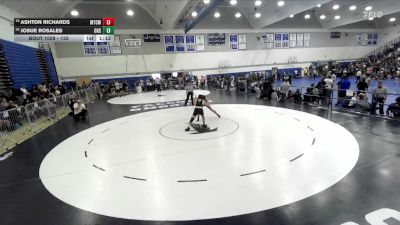 132 lbs Champ. Round 1 - Ashton Richards, Mantanona Training Center MTC vs Josue Rosales, Orange High School