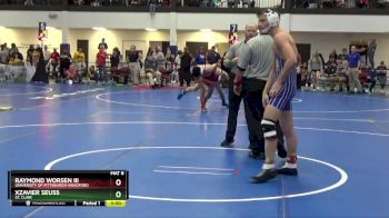 149 Freshman/Soph Cons. Round 4 - Xzavier Seuss, St. Clair vs Raymond Worsen III, University Of Pittsburgh-Bradford