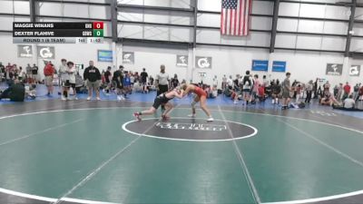 113 lbs Round 1 (6 Team) - Dexter Flahive, GREAT BRIDGE WRESTLING CLUB vs Maggie Winans, GREAT NECK WRESTLING CLUB GOLD