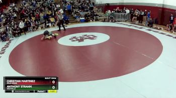 106 lbs Semifinal - Anthony Strahm, Holtville vs Christian Martinez, Palo Verde