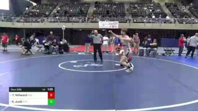 152 lbs Quarterfinal - Tanner Millward, New Sewickley, PA vs Keagan Judd, Stephens City, VA