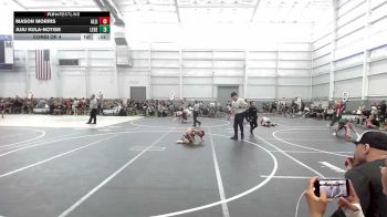 55 lbs Consi Of 4 - Mason Morris, Alliance Wrestling Club vs Juju Kula-Notise, Legends Of Gold LV