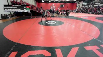 165 lbs Cons. Round 4 - Nicholas Montesinos, WHEELING vs Maximus Delgado, YORKVILLE (HS)