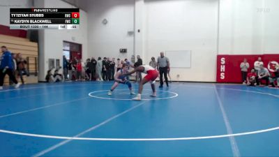 144 lbs Cons. Round 2 - Kaydyn Blackwell, Franklin Wrestling Club vs Ty?ziyah Stubbs, Richmond Wrestling Club