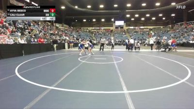 155 lbs Cons. Round 2 - Ayva Besco, Wichita-Kapaun Mt.Carmel Hs vs Cali Claar, Spring Hill HS