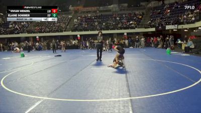 90 lbs Round 3 - Vivian Wenzel, Lewiston-Altura vs Elaine Sommer, St. Croix Falls