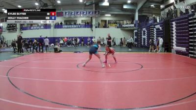 124 lbs Cons. Round 1 - Kylee Slyter, Unattached vs Holly Thacher, University Of Saint Mary