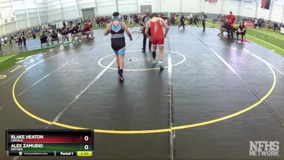 175 lbs Quarterfinal - Alex Zamudio, Owyhee vs Blake Heaton, Lincoln