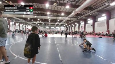 72 lbs Placement Matches (8 Team) - Gunnar Landis, Parabellum MS vs Christian Crespo, Taylor Hammers