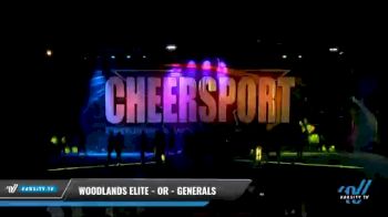 Woodlands Elite - OR - Generals [2021 L6 Senior - Medium Day 2] 2021 CHEERSPORT National Cheerleading Championship